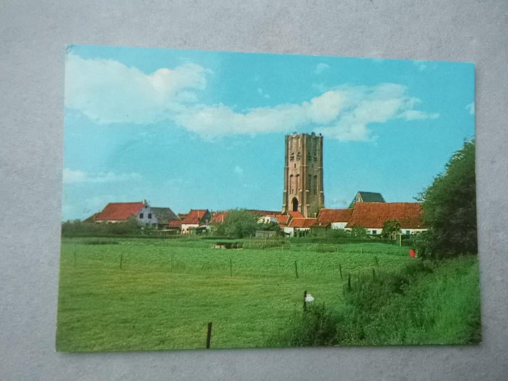 Goedereede, toren, Verzamelen, Ansichtkaarten | Nederland, Verzenden, 1980 tot heden, Gelopen, Noord-Brabant