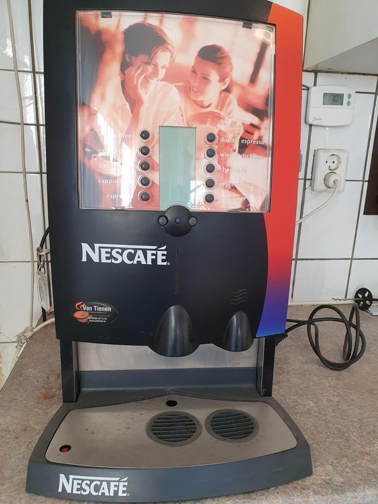 Nescafe automaat Van Tienen koffiezetapparaat koffie, 10 kopjes of meer, Ophalen, Gebruikt, Koffiemachine