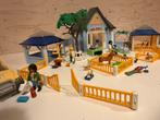 Playmobil dierenkliniek met uitbreiding en operatie kamer, Ophalen, Zo goed als nieuw, Complete set