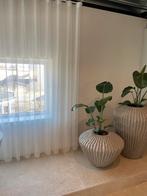 Witte vitrages 50%stof korting ivm verhuizing!, 200 cm of meer, Wit, Nieuw, Ophalen of Verzenden