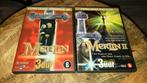 Merlin 1 & 2 dvd             (18), Alle leeftijden, Ophalen of Verzenden, Zo goed als nieuw