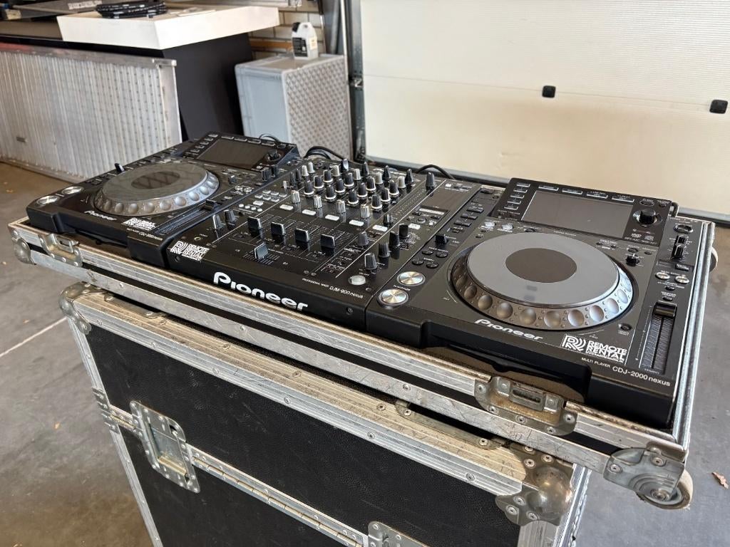 Pioneer DJ set (1x DJM-900NXS + 2x CDJ-2000NXS), Muziek en Instrumenten, Dj-sets en Draaitafels, Ophalen, Pioneer, Dj-set, Pioneer