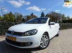 Volkswagen Golf Cabriolet 1.4 TSI Automaat Dealer Onderhoude, Euro 5, Stof, Gebruikt, Zwart