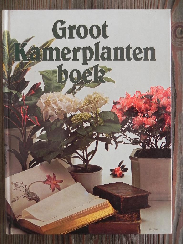 TE KOOP; GROOT KAMERPLANTENBOEK, Ophalen, Zo goed als nieuw, Kamerplanten
