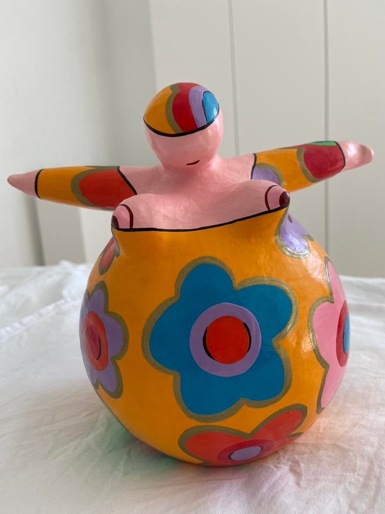 Trijnie Wubbolt Bloemen dame, Ophalen of Verzenden