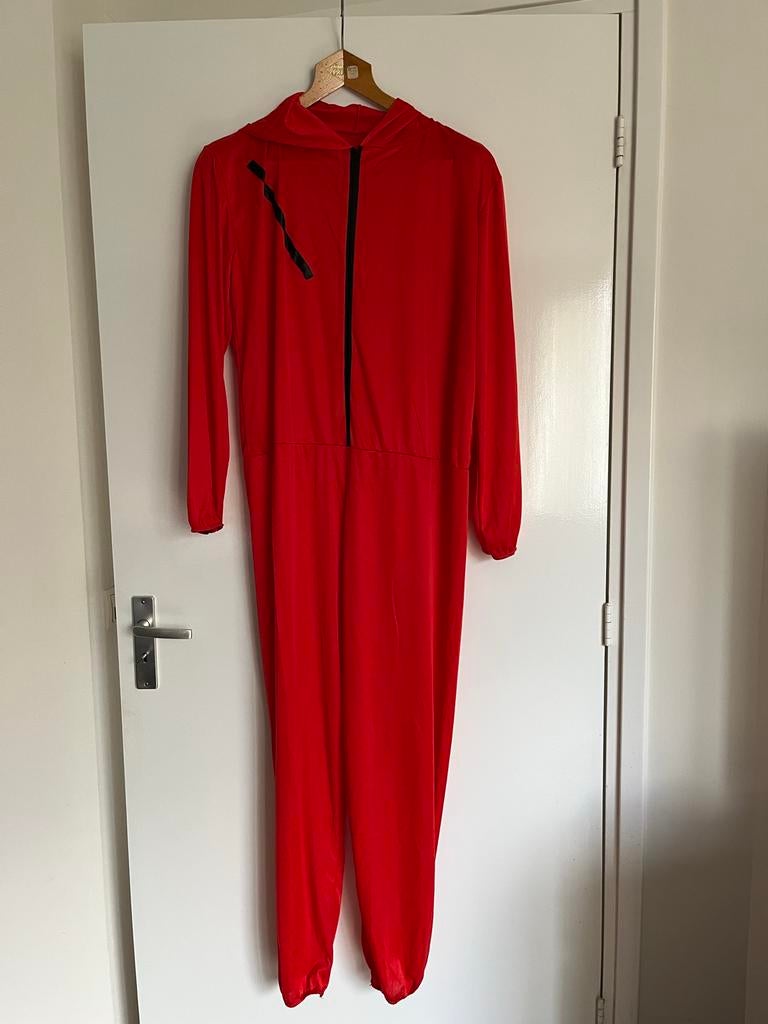 La Casa de Papel Verkleedpak met masker, Ophalen of Verzenden, Zo goed als nieuw, Pak of Jurk