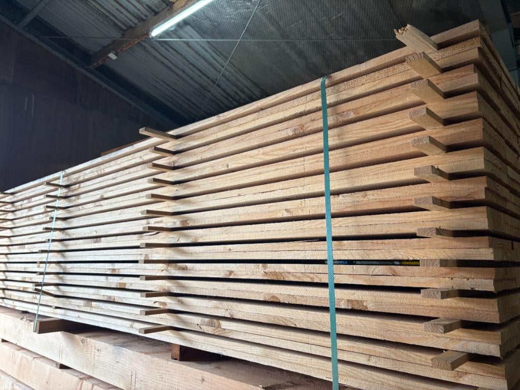 Douglas 22x195, Ophalen, Nieuw, 250 cm of meer, Planken