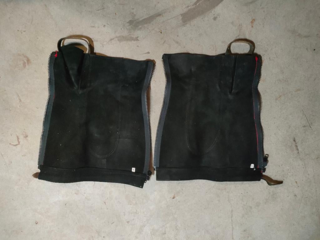 Suede chaps maat M, Dieren en Toebehoren, Paardrijkleding, Ophalen, Overige soorten, Schoeisel