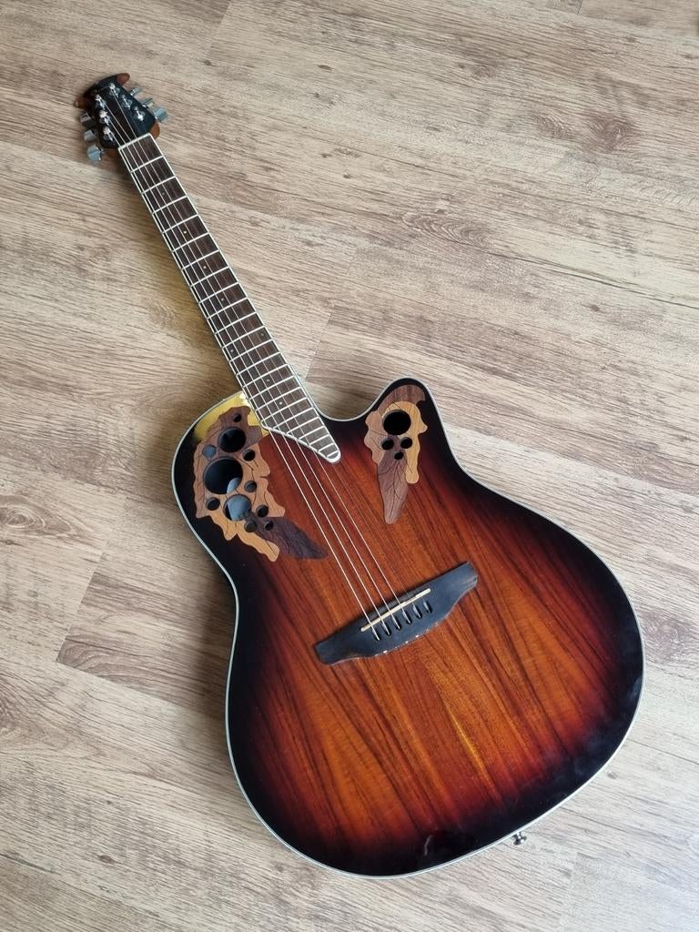 Mooie Ovation te koop ivm overlijden, Muziek en Instrumenten, Snaarinstrumenten | Gitaren | Akoestisch, Ophalen of Verzenden, Gebruikt
