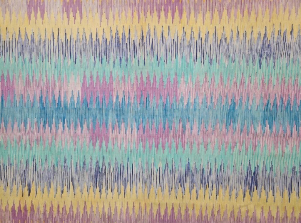 Handgemaakt oosters wol NEW Kelim tapijt Taara 170x241cm, Crème, Modern, Bohemian, Vrolijk, 150 tot 200 cm, Onbekend