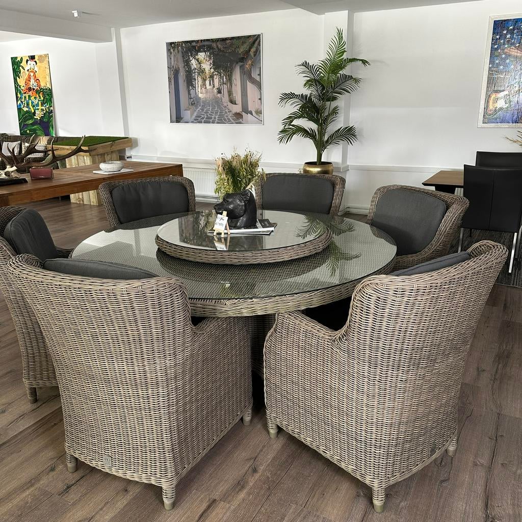 4 Seasons Outdoor (4SO) ronde Tuinset – 170 cm — TWV €4500,-