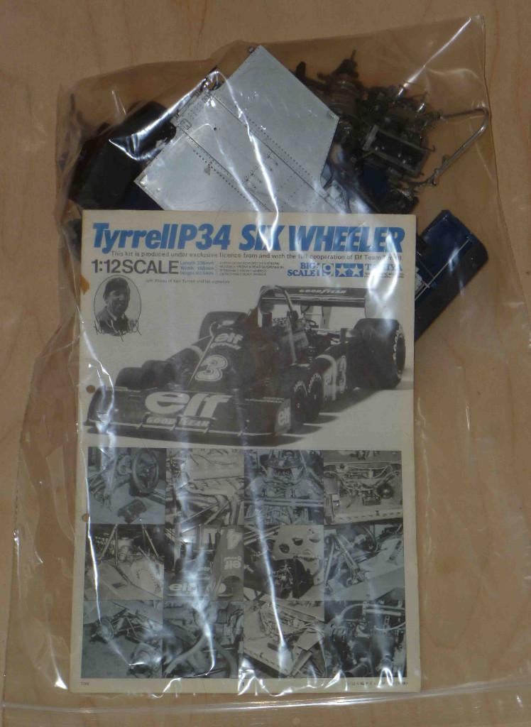 Tyrrell p34 six wheeler (Tamiya), Hobby en Vrije tijd, Modelbouw | Auto's en Voertuigen, Gebruikt, 1:50 of kleiner, Overige typen