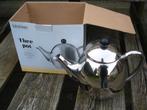 dubbelwandige rvs theepot, Ophalen, Overige materialen, Overige typen, Zo goed als nieuw