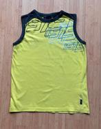 Geel mouwloos shirt/tanktop met opdruk van Coolcat maat 146, Kinderen en Baby's, Kinderkleding | Maat 146, Coolcat, Ophalen of Verzenden