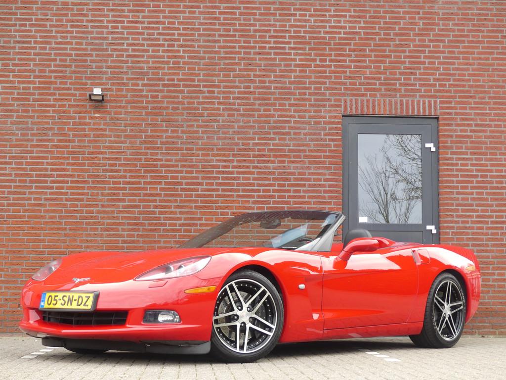 Chevrolet Corvette C6 6.0 V8 Convertible Origineel Nederland, Auto's, Chevrolet, Automaat, Gebruikt, Cabriolet, 1446 kg