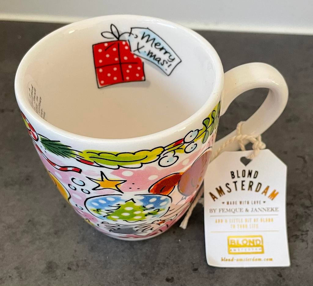 Blond Amsterdam minimug Christmas nieuw, Blond Amsterdam, Ophalen of Verzenden, Zo goed als nieuw, Kop(pen) en/of Schotel(s)