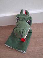 Knuffel handpop draak Ikea Fantasivarld rode tong L1142, Kinderen en Baby's, Ophalen of Verzenden, Zo goed als nieuw