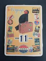 Vintage Bon Voyage eeuwigdurende kalender., Ophalen of Verzenden