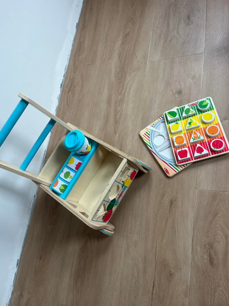 Melissa en doug winkelwagetje, Ophalen, Gebruikt, Puzzelen