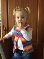 Zelf gebreide tuniek zonder mouwen maat 92 nieuw!, Ophalen of Verzenden, Nieuw