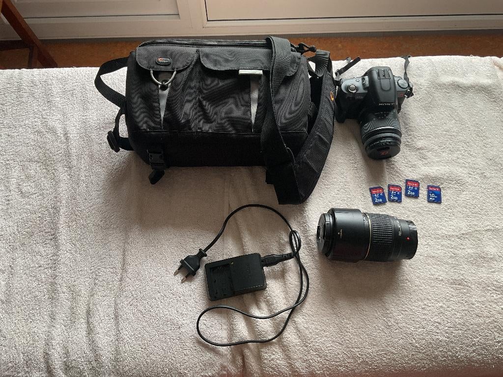 Sony DSLR-A330, Spiegelreflex, 10 Megapixel, Ophalen of Verzenden, Zo goed als nieuw