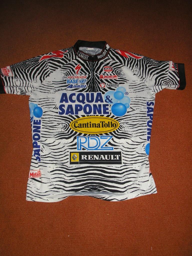 wielershirt Acque Sapone, Fietsen en Brommers, Fietsaccessoires | Fietskleding, Ophalen of Verzenden, Bovenkleding