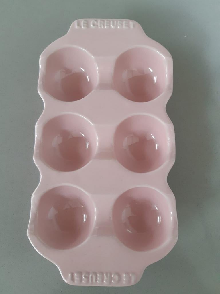 Le Creuset Eierschaal Chiffon Pink Nieuw, Ophalen of Verzenden, Nieuw, Overige stijlen