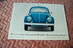 Prachtfolder VW kever 1200    8/1964, Ophalen of Verzenden, Gelezen, Volkswagen