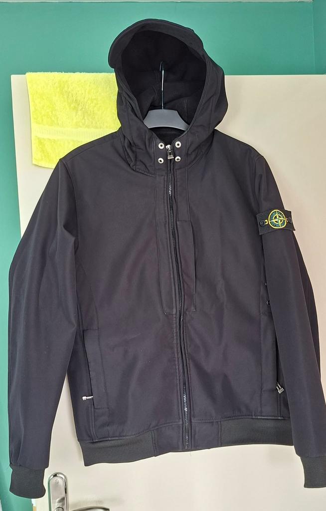 Stone island jas, Kleding | Heren, Ophalen of Verzenden, Zo goed als nieuw, Zwart