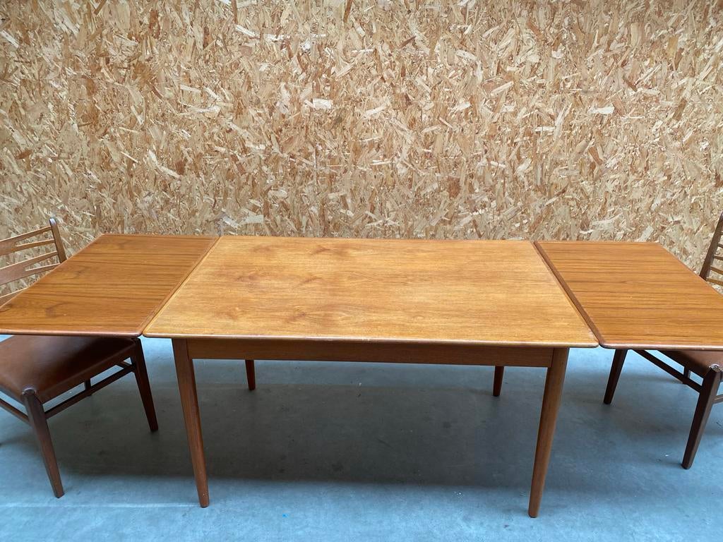Deense Design Uitschuifbare Eettafel van Farstrup (Eiken), Ophalen, Gebruikt, Eikenhout, 200 cm of meer