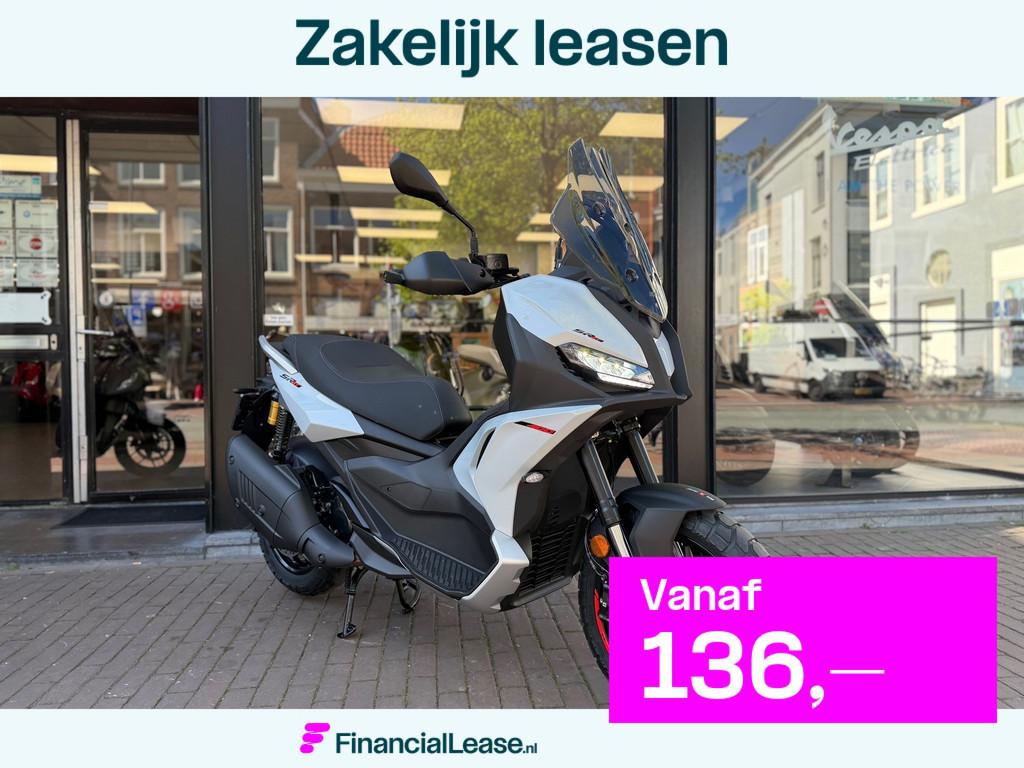 Aprilia SR GT 400 CC EURO+ 2026 DUSTY GREY | 4 JAAR FABRIEKS, Motoren, Bedrijf, 174 cc, 12 t/m 35 kW, LED Verlichting