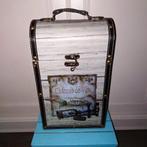Wijnkistje Chateau du vin voor 2 flessen, Huis en Inrichting, Ophalen, Minder dan 50 cm, Gebruikt, Minder dan 50 cm