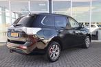 Mitsubishi Outlander 2.0 PHEV Instyle+|Leer|Trekhaak|Schuif/, Auto's, 4 cilinders, Zwart, Bedrijf, Vierwielaandrijving