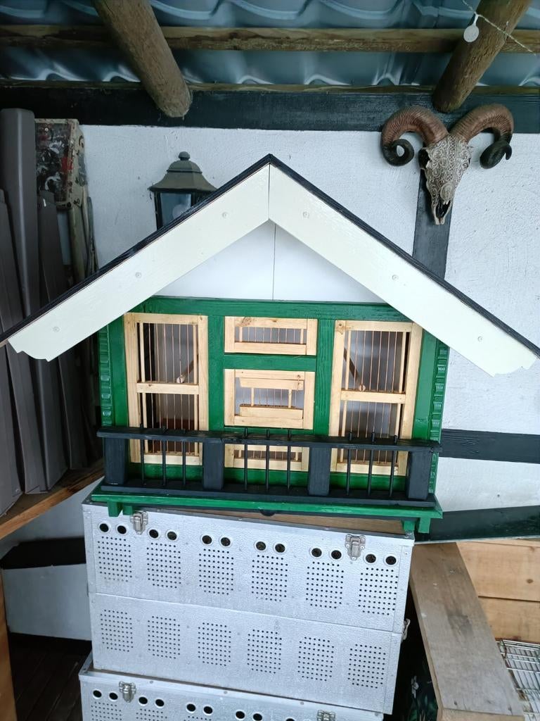 Mooie vogelhok, Ophalen, Nieuw, Hout, Overige typen