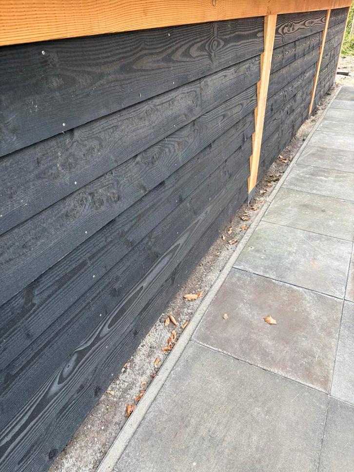 Douglas planken 200 x 2 cm, ca. 5,5 m lang + zaagstukken, Doe-het-zelf en Verbouw, Hout en Planken, Gebruikt, Plank, Overige houtsoorten