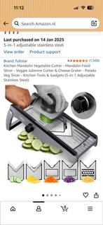 Fullstar Mandoline, Ophalen of Verzenden, Zo goed als nieuw, Metaal, Snijmachine