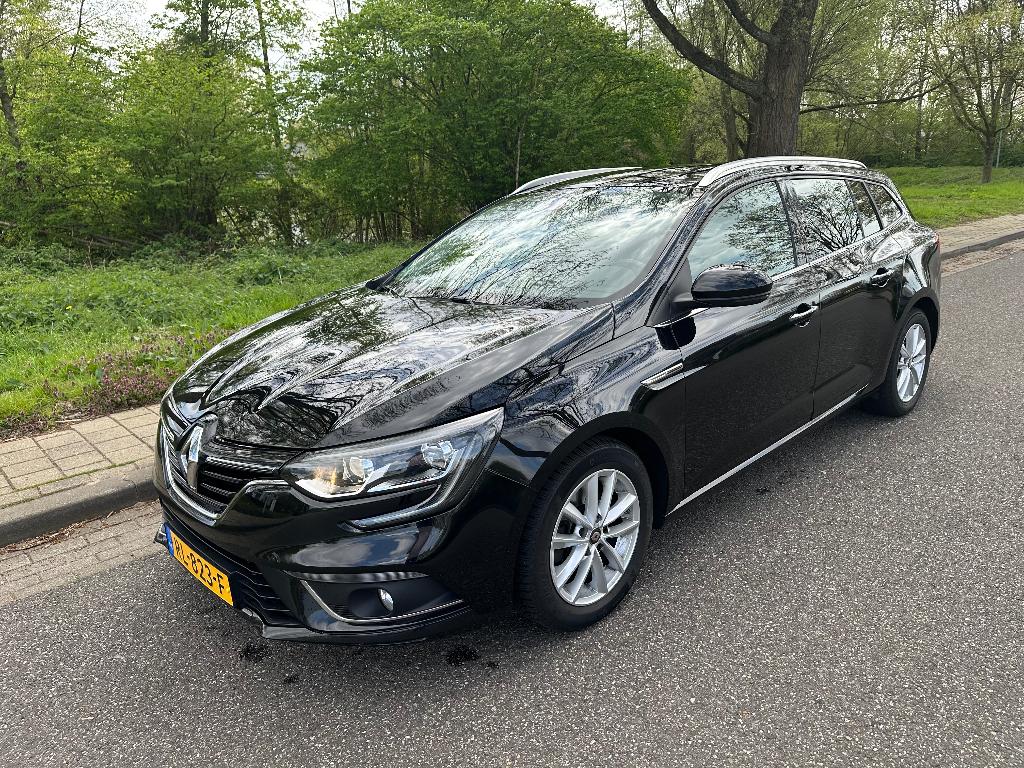 Renault Mégane 1.2 Energy TCe 130pk 2018 Zwart, Stof, 4 cilinders, Origineel Nederlands, Stationwagon