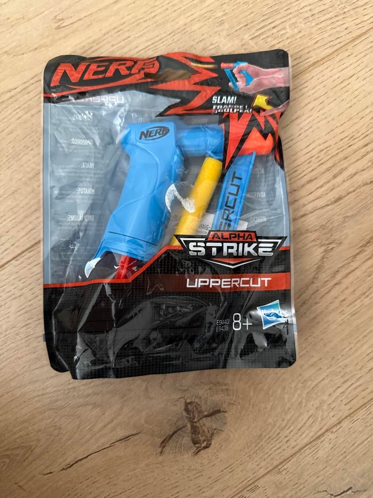 Nerf Alpha Strike Uppercut Blaster, Ophalen of Verzenden, Nieuw