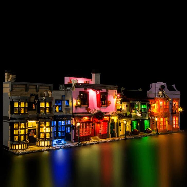 LED Verlichting voor Diagon Alley 75978 Nieuw, Kinderen en Baby's, Speelgoed | Bouwstenen, Nieuw, Overige merken, Ophalen of Verzenden