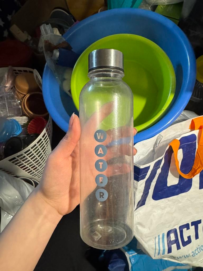 Waterfles, Ophalen of Verzenden, Zo goed als nieuw