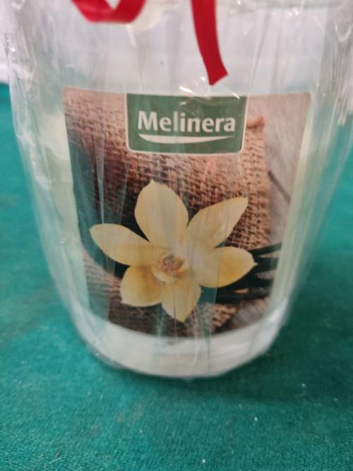 geurkaars melinera in glas, Ophalen of Verzenden, 'T Olde Gre-j, Info@toldegrej.nl, Endepoelstraat 20f Didam