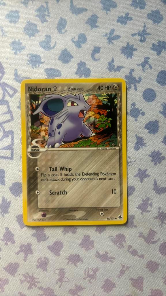 Nidoran, Hobby en Vrije tijd, Verzamelkaartspellen | Pokémon, Zo goed als nieuw, Ophalen of Verzenden