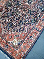 Vintage Perzisch tapijt, handgeknoopt, rood/blauw80x165cm, Gebruikt, 100 tot 150 cm, Perzisch, Traditioneel, Vintage, Rechthoekig