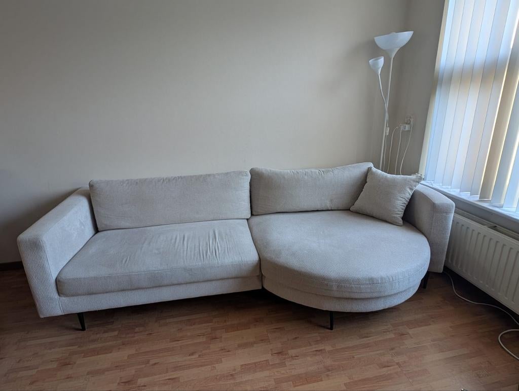 Wehkamp bank in goede staat, Ophalen, Hoekbank, Driepersoons, 75 tot 100 cm