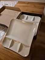 8 witte fondue borden. merk VIVO van Villeroy en Boch, Ophalen, Nieuw, Bord(en), Overige stijlen