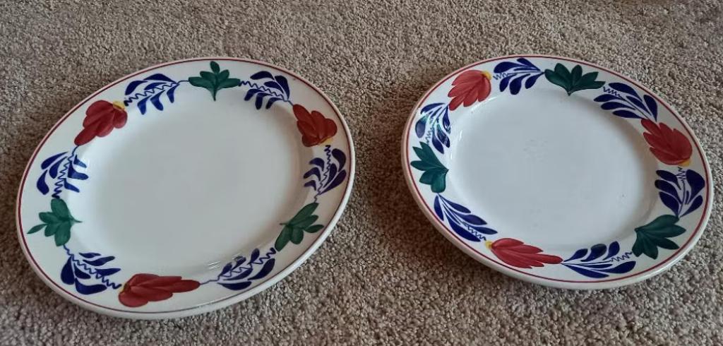 Leuke boerenbont items, Ophalen of Verzenden, Zo goed als nieuw, Bord(en), Aardewerk