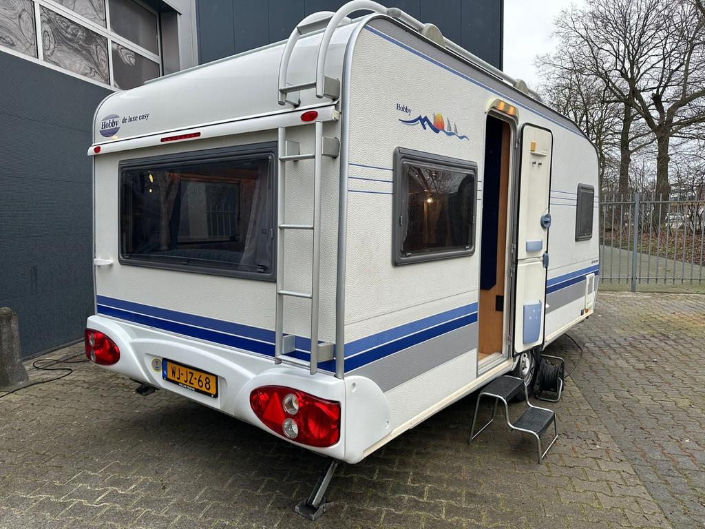 Hobby De luxe Easy 460 UFE MOVER-TENT-LUIFEL, TOP! € 8.400, Vast bed, Hobby, Bedrijf, Autobedrijf Neplenbroek