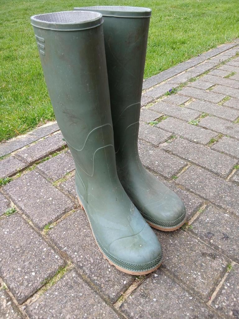 Rubber laarzen, Ophalen of Verzenden, Gebruikt, Heren, Laarzen