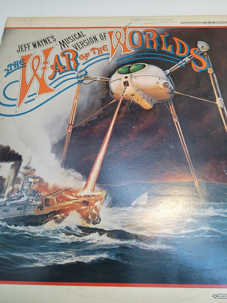WAR OF THE WORLDS, Ophalen of Verzenden, Zo goed als nieuw, 12 inch, Poprock