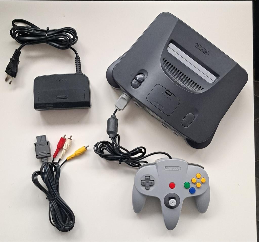Gerefurbished | Nintendo 64 set | 100% origineel | N64, Ophalen of Verzenden, Zo goed als nieuw, Met 1 controller